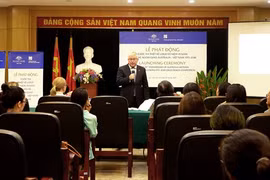 Création du logo en l’honneur des 45 ans des relations diplomatiques Vietnam - Australie