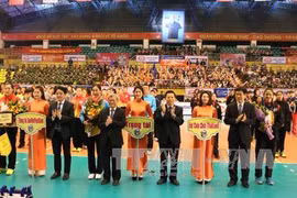 Ouverture du tournoi international de volley-ball féminin à Bac Ninh