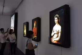 Exposition de 34 œuvres numérisées de Raphaël