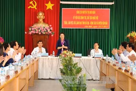 La présidente de l’AN en visite au district de Con Dao, province de Ba Ria-Vung Tau