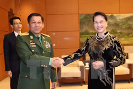 La présidente de l’AN plaide pour la promotion des liens Vietnam-Myanmar