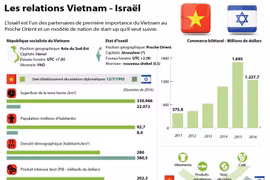 Les relations Vietnam - Israël en infographie
