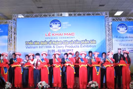 Laiterie: première exposition internationale "Vietnam Dairy"