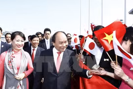 Le Premier ministre arrive à Tokyo pour une visite officielle au Japon