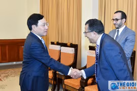 Le vice-PM et ministre des AE reçoit l'ambassadeur du Maroc