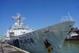 Un navire de la Garde​ côtière du Japon en visite au Vietnam