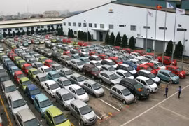 Recul des importations d’automobiles en onze mois