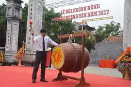 La fête de descente au champ 2017 à Quang Yen