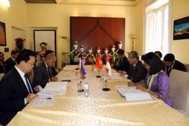 Célébration des 50 ans des relations ASEAN - UE à Rome