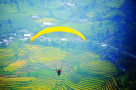 Bientôt le festival de parapente au col Khau Pha à Yen Bai