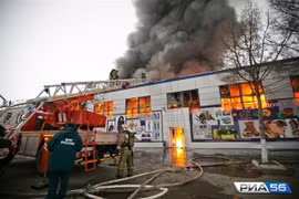 Appel à aider les habitants victimes de l’incendie de marché dans la ville d’Orenbourg