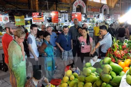 Ho Chi Minh-Ville attire un grand nombre de touristes étrangers durant le Têt