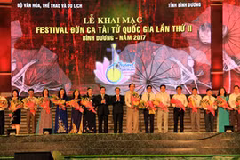 2ème Festival national du Don ca tai tu à Binh Duong