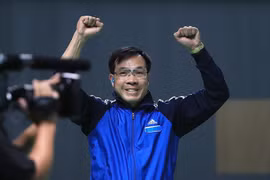 Hoàng Xuân Vinh, meilleur tireur du monde au tir au pistolet à air comprimé à 10 m