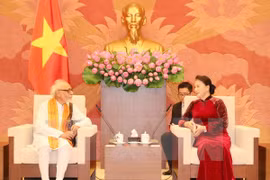 La présidente de l’AN souligne le partenariat stratégique intégral Vietnam-Inde