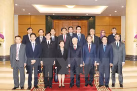 Le leader du Parti reçoit les représentants diplomatiques des membres de l'ASEAN