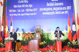 Lancement de l’Année de solidarité et d’amitié Vietnam-Laos, Laos-Vietnam 2017