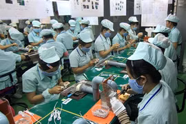 Pour la première fois, le Vietnam se situe au premier rang du classement des marchés de sous-traitance du monde de 2015 publié par la société Cushman & Wakefield. (Source : VNA)