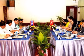 Coopération dans les affaires religieuses Vietnam-Laos. Photo : VNA