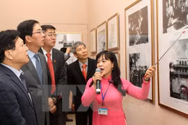 L’exposition «Relations d’amitié Vietnam-Russie» s'est inaugurée le 29 janvier à Hanoi. (Source : VNA)