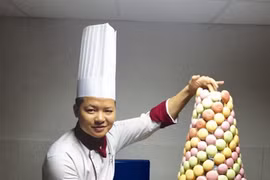Chu Hoàng Hiêp, l’un des meilleurs chefs cuisiniers vietnamiens. Photo : CTV/CVN