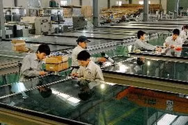 Une usine dans la ZI de Thach Thât, district de Quôc Oai, Hanoi. (Photo: Danh Lam/VNA)