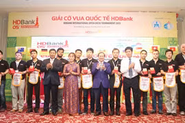 Le 5e championnat international d'échecs HDBank a lieu du 17 au 22 mars à Ho Chi Minh-Ville. Photo: VPG