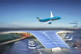 Le futur aéroport international de Long Thanh. 'aéroport. (Source: VNA)