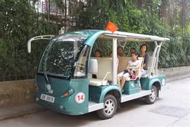 L'objectif de l'utilisation de bus électriques est d’éviter les embouteillages (Source:VNA)