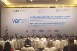 Forum d’affaires du Vietnam (VBF) pour la mi-2015. Photo/VNA