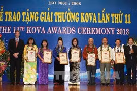La cérémonie de remise des prix de Kova (Source: VNA)
