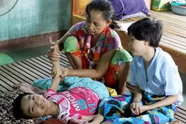 Victimes vietnamiennes de l'agent orange/dioxin (Photo: Duong Ngoc/AVI)