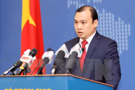 Le porte-parole du ministère des AE Lê Hai Binh.