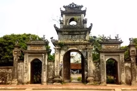 La pagode Chuông (Cloche) à Pho Hien. Photo: studentkgu