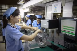 Une chaîne de production de la Sarl Sankoh Vietnam. Photo d'illustration.
