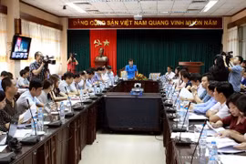 Conférence en ligne du Comité national de pilotage des épidémies, mercredi 6 août. (Source : VNA)