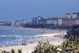 La plage de My Khe. Source: Internet