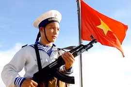Protestation contre les manoeuvres de la Chine 