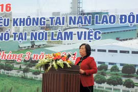 La du Travail, des Invalides de guerre et des Affaires sociales ministre Pham Thi Hai Chuyên. Photo : VNA