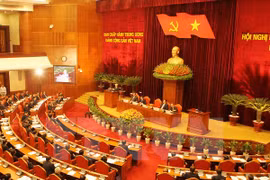 Le 11e Plénum du Comité central du Parti communiste du Vietnam (11e mandat) s'est ouvert le 4 mai à Hanoi. (Source : VNA)