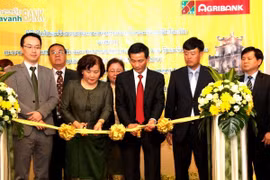 Agribank lance ses services e-banking au Laos. (Photo: Hoang Chuong/Vietnam+)