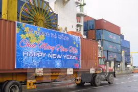 Le port de Da Nang a manutentionné plus de 6,02 millions de tonnes de marchandises en 2014, représentant une augmentation de 9,5% sur un an. Photo : VNA
