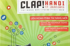 Poster du Festival du film Clap qui se tiendra du 17 au 25 janvier à l’Espace à Hanoi.