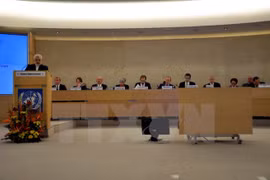 La 28e session du Conseil des droits de l’homme de l’ONU lundi à Genève. (Source : VNA)