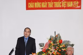 Le président du CC du Front de la Patrie du Vietnam, Nguyên Thiên Nhân. Source: VNA