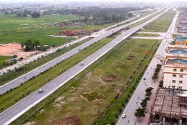 L'avenue Thang Long. Photo : Huy Hung/VNA