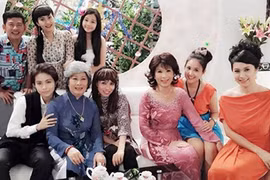 Une scène du sitcom "Gia dinh ngu qua" (La famille des cinq fruits) qui est diffusé du dimanche au jeudi à 16h40 sur la chaîne de Vinh Long. Source: VNA 