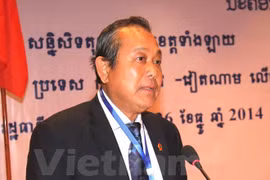 M. Truong Hoa Binh, président de la Cour populaire suprême. Source: VNA