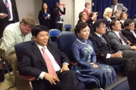 La ministre vietnamienne de la Santé Nguyen Thi Kim Tien à la conférence mondiale de la sécurité de la santé (Source: VNA)