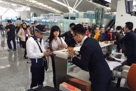 La nouvelle aérogare T2 accuelli des premiers passagers. Source: VNA